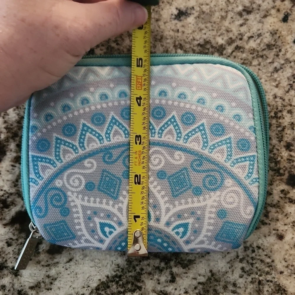 Ipsy Lemon Makeup Bag small bag and mosso bag